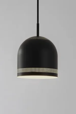 Affare Lampada a sospensione Nola Oura, Ø 15 cm, nera, ferro, E27