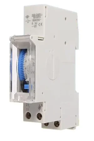Offerta Speciale Interruttore orario giornaliero DIN 1 modulo GLI ELETTRICI OR27612