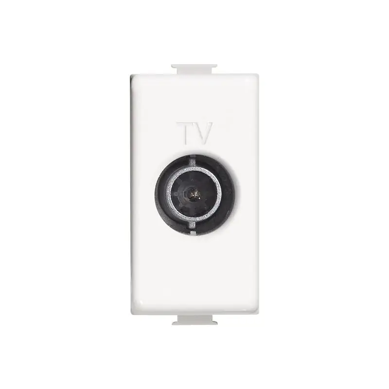 presa tv passante bianca compatibile con bticino matix am5202p14 Ultima Occasione