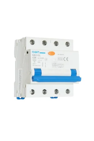Acquista Ora Interruttore magnetotermico differenziale Compact 3P+N 32A 300mA 6kA Curva C TIpo A 4M CHINT- 255674