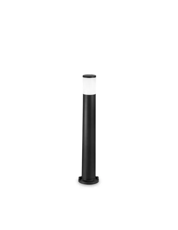 Nuova Collezione Ideal Lux Atena Pt1 Nero H80 lampioncino per giardino