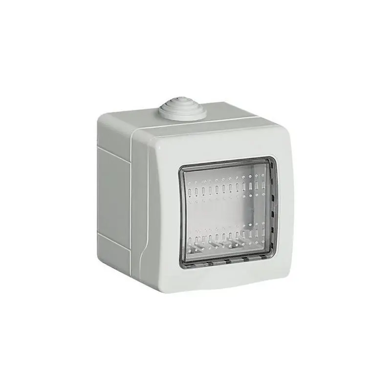 custodia idrobox 2 posti ip55 composta da base e coperchio compatibile matix 25502 Di Tendenza