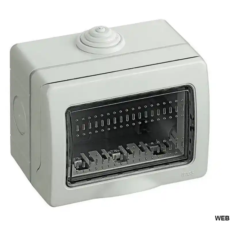 custodia idrobox ip55 3 posti bianco compatibile bticino matix 25503 Ordina Subito