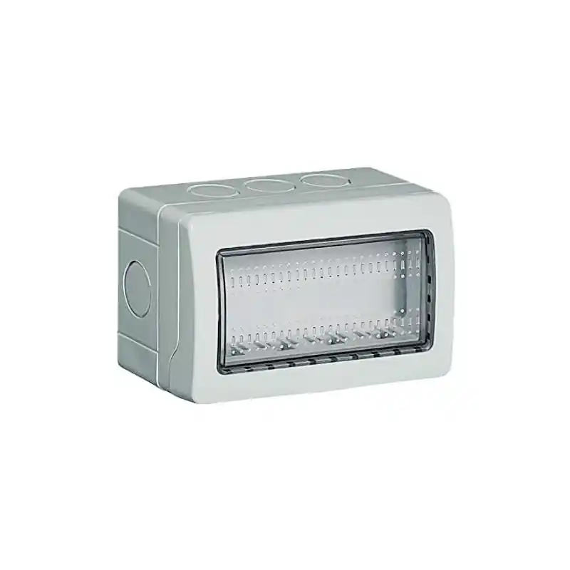Non Perdere custodia idrobox 4 moduli ip55 bianco compatibile bticino matix25504