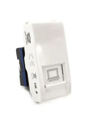 627b connettore di rete rj45 cat 6 presa internet bianca compatibile con serie vimar plana 14339 Saldi