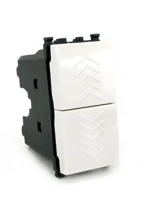 622b doppio pulsante 250v 10a bianco compatibile vimar plana 14066 Miglior Prezzo