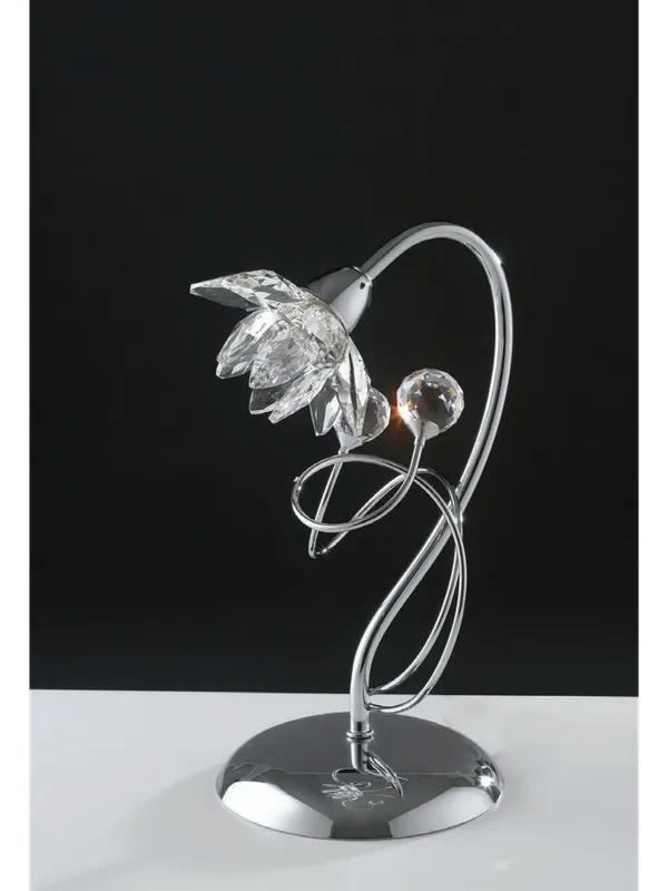 Lumetto moderno con cristalli 1 luce LGT Madrid lp Di Tendenza