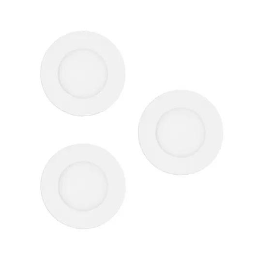 EGLO connect Luci LED da incasso Fueva-Z, bianche, set da 3 Non Perdere