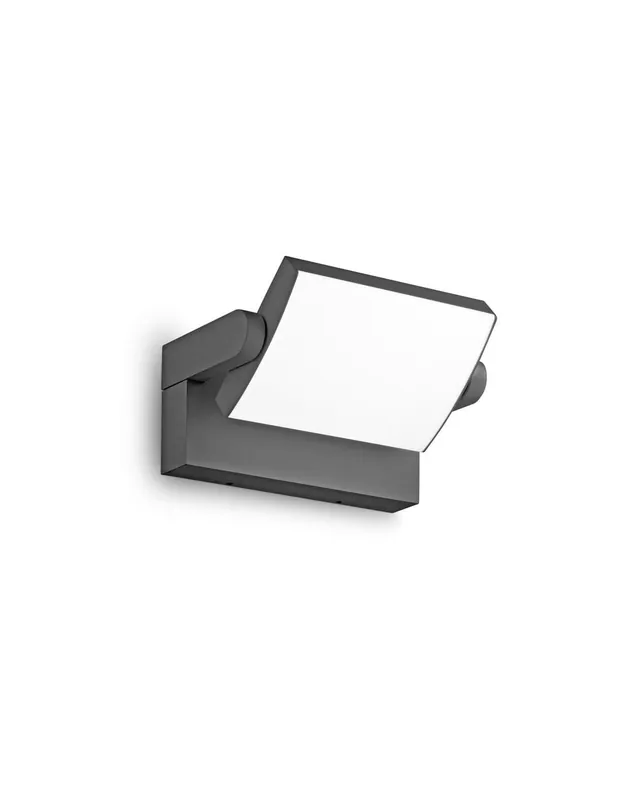 Ideal Lux Swipe AP lampada a muro led con diffudore orientabile per esterni Prezzo Ridotto