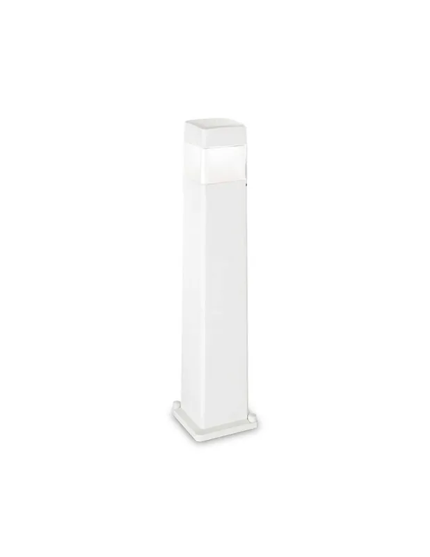 Miglior Prezzo Ideal Lux Cosmo Pt1 lampioncino giardino Bianco H80