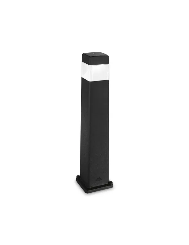 Ideal Lux Cosmo Pt1 lampione da giardino nero H80 Occasione
