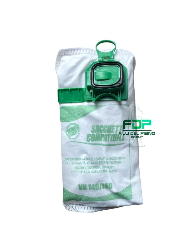 Sacchetto adattabile per aspirapolvere folletto vk140/150 6Pz X5140 Direttamente Dal Produttore
