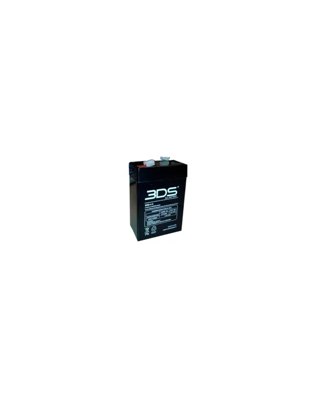 Batteria ricaricabile accumulatore emergenza piombo 6v 4ah NI Scelto Dai Clienti