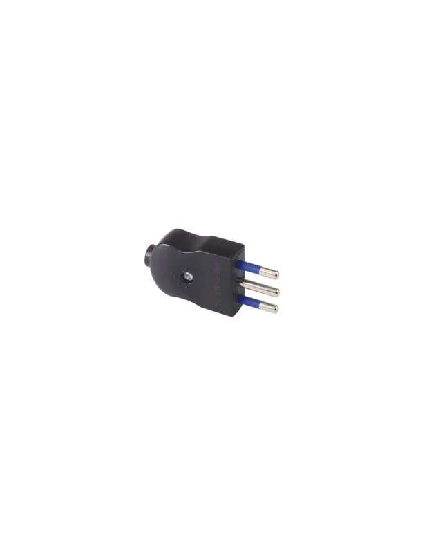 Spina elettrica compact 2 poli+t 10a nera 300600n Compra Adesso