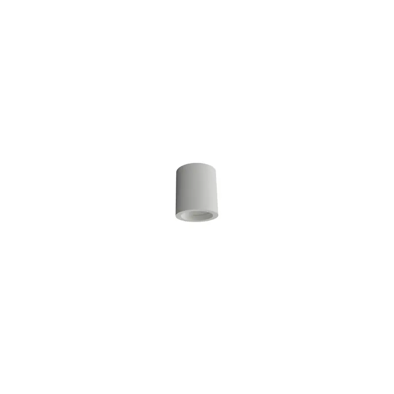 Prezzo Basso portafaretto in gesso ceramico bianco a parete o soffitto csft18