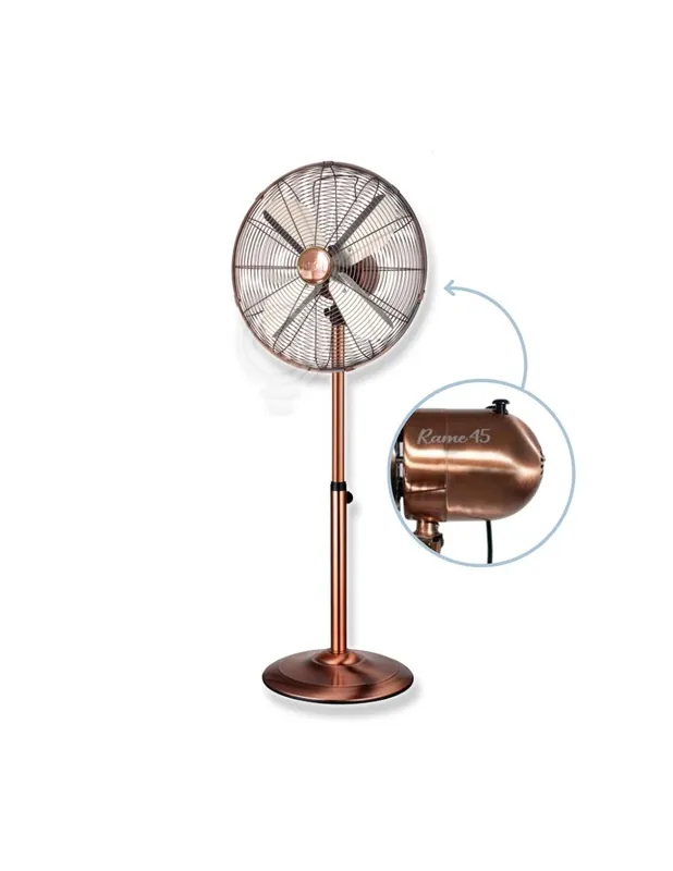 Ventilatore elettrico da terra a piantana d.45 oscillante metallo Promo Stagionale