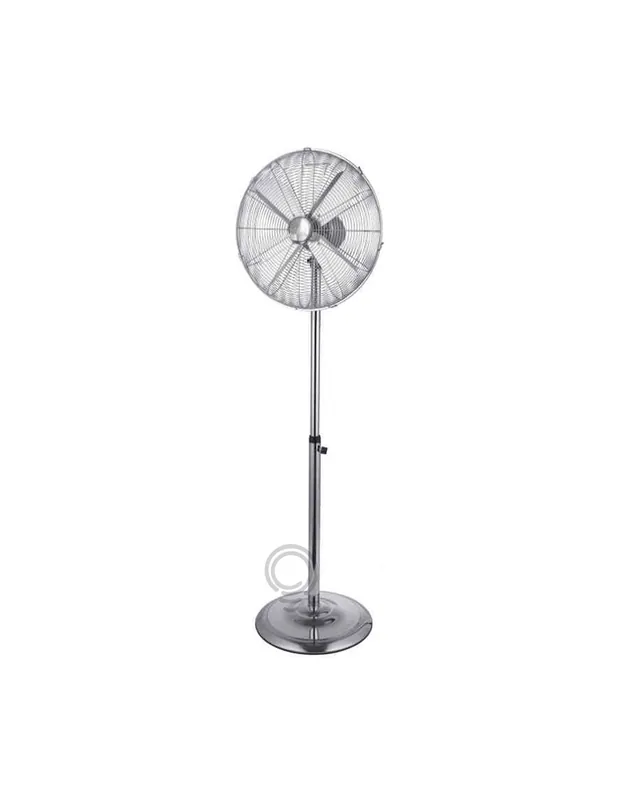 Acquista Ora Ventilatore elettrico da terra a piantana D.45 oscillante metallo