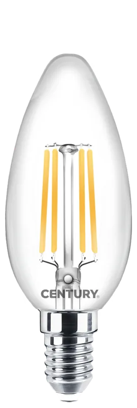 Lampadina Century Sfera Incanto LED Filamento 6.5W Luce Calda 2700K Attacco E14 - INM1-071427 Prezzo Ridotto