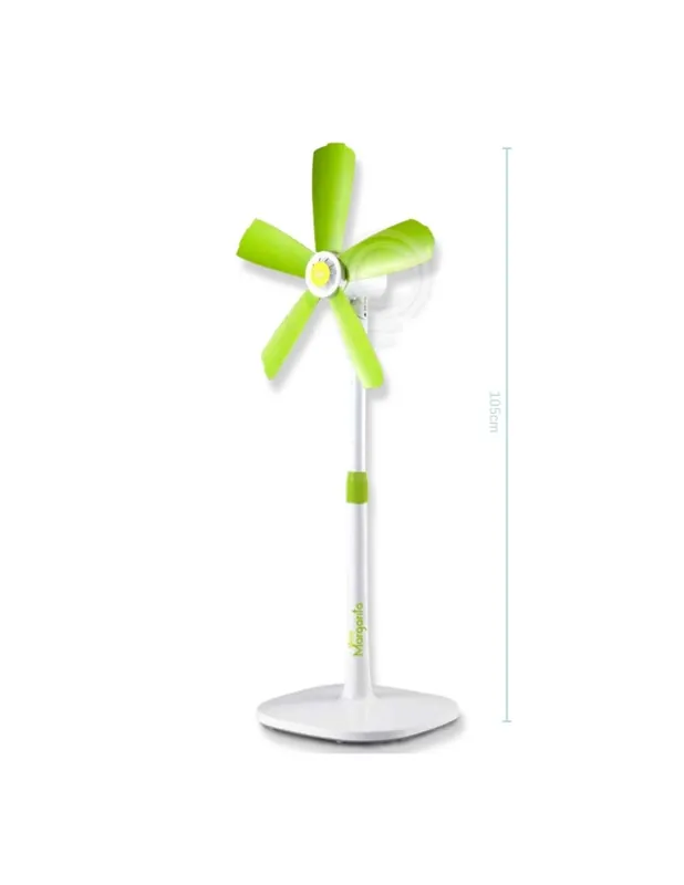 Ventilatore a piantana con 5 pale sicure e flessibile senza griglie 220v Subito Disponibile