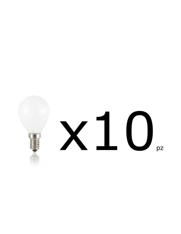 Quantità Limitata Ideal lux lampadina E14 4W SFERA