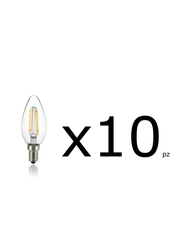 Acquista Ora Ideal lux lampadina E14 4W Oliva 3000k
