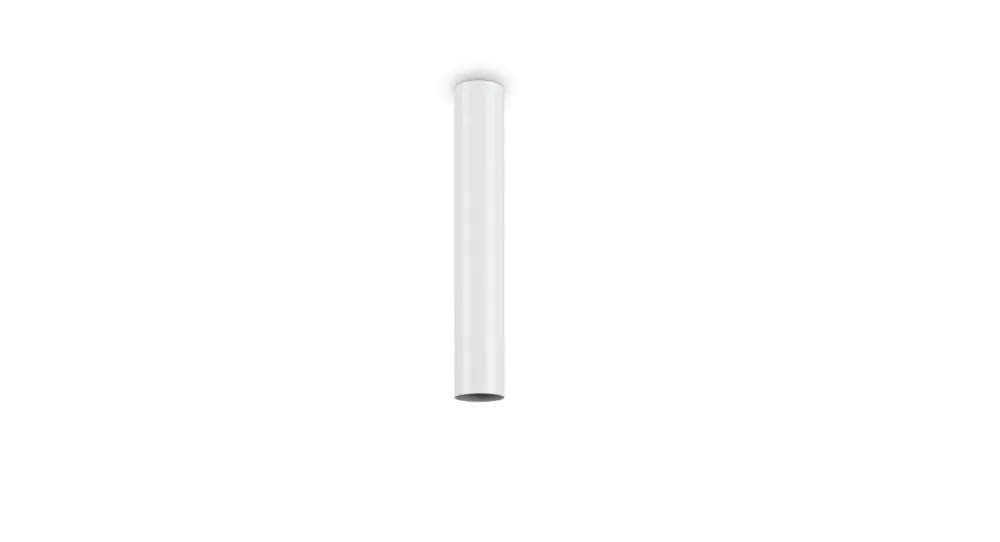 Lampada soffitto cilindrica bianca H40 IDEAL LUX 233215 design moderno Vendita Finale