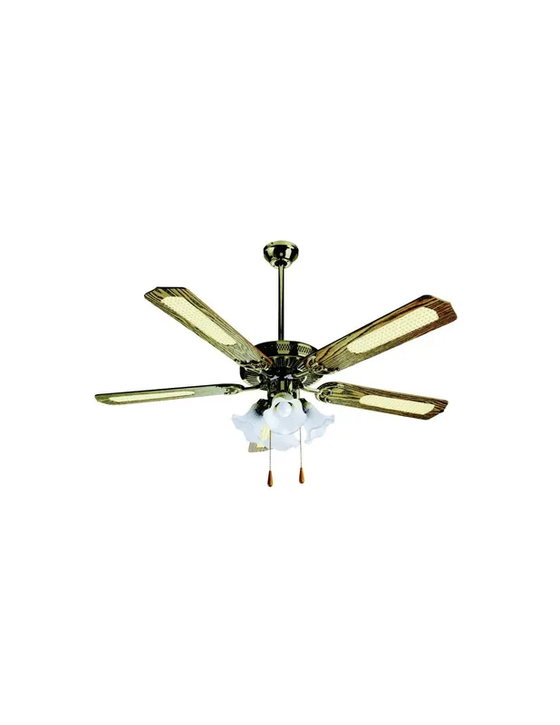 Ventilatore da soffitto legno 4luci 70900 ws525c4l 3vel. Compra Online