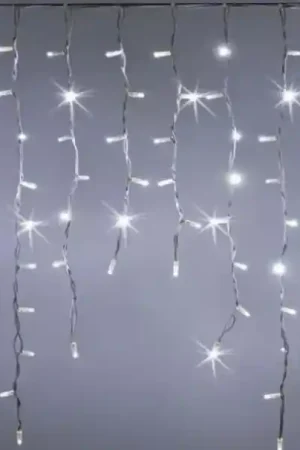 Promozione Esclusiva Tenda luminosa 360 LED cascata 5x1m NEW LAMPS 55-619 interno esterno