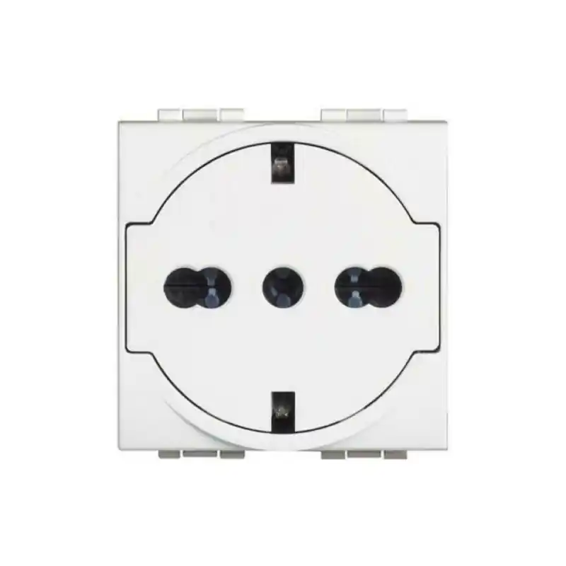 Offerta bticino living light presa standard ted/ita flat bianco bticino n4140/16f