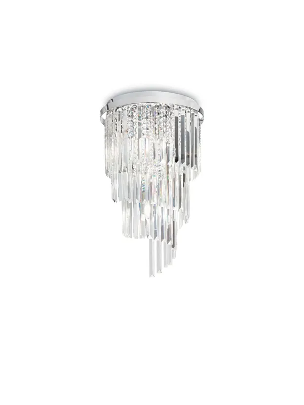 Plafoniera moderna in cristallo DL0374 Sconto