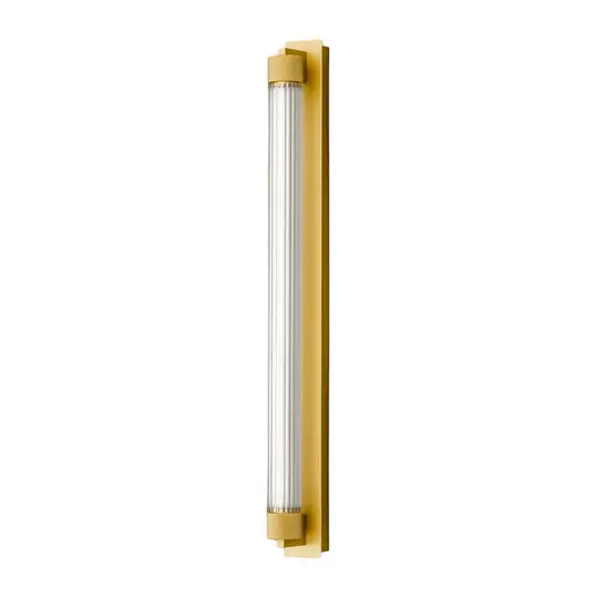 OLEV Applique a LED CHARMER, oro, metallo/vetro, 2.700 K, IP44 Nuovo Arrivo