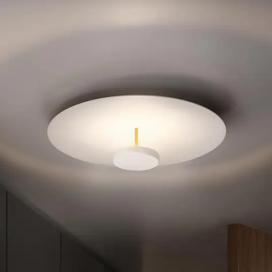 OLEV Plafoniera LED OVERFLY PLUS, bianco, Ø 55 cm, metallo 927 Ultimissimo Modello