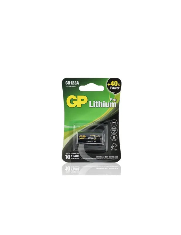 Nuova Collezione Batteria pila lithium 3v photo 1pz foto litio 1500mA CR123A