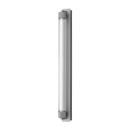 Novità OLEV Applique a LED CHARMER, titanio, metallo/vetro, 2.700 K IP44