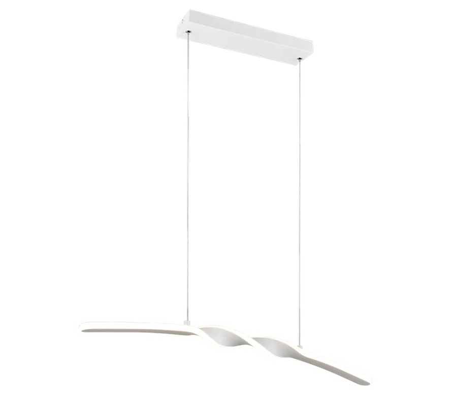 Lampada sospensione LED bianco regolabile metallo Trio Lighting R35791131 Occasione