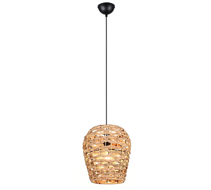 Sospensione regolabile giacinto d’acqua naturale TRIO LIGHTING R36221036 Economico