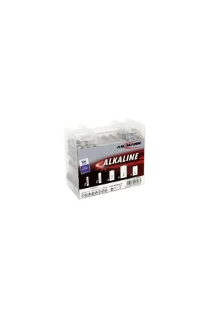 Batteria confezione familiare aaa aa c d e box 35 pz assortite Professionale