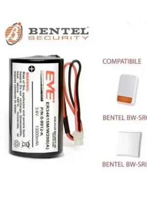 bentel bw-b35sr batteria di ricambio per sirene radio bw-sri e bw-sro bentel bw-b35sr Must-Have