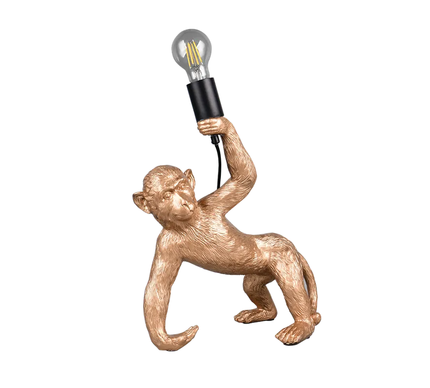 Lampada Tavolo Scimmia E27 42 cm Trio Lighting R56561079 Esclusivo