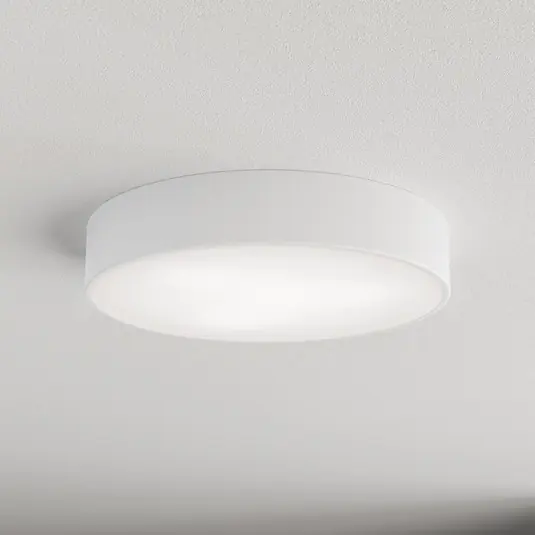 Soddisfatti O Rimborsati Plafoniera Cleo 400, bianco, sensore, IP54, Ø 40 cm, metallo