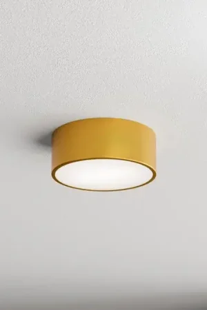 Plafoniera Cleo 200, oro, sensore, IP20, Ø 20 cm, E27 Affare