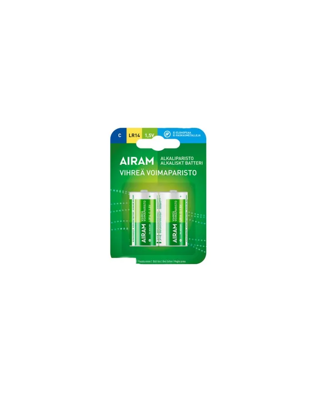 Must-Have Batteria mezza torcia 1,5v alkalina blister 2pz airam