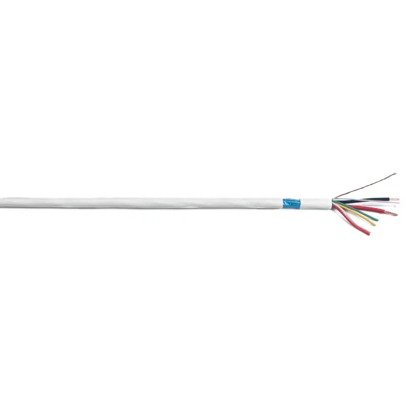 ALPVAS5004G2BIM01 cavo allarme cca sch 2x0,50+ 4x0,22 mm2 bianco 100metri ALPVAS5004G2BIM01 Più Venduto