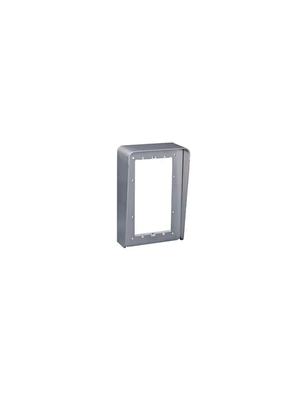 Custodia visiera alluminio 1 fila 2moduli mod. 1148/312 urmet senza cornice Sconto