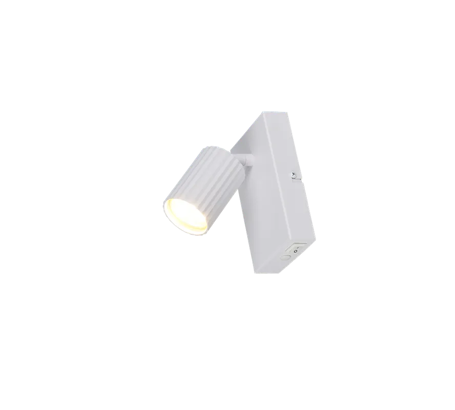 Faretto orientabile metallo bianco opaco TRIO 867770131 interno Bestseller