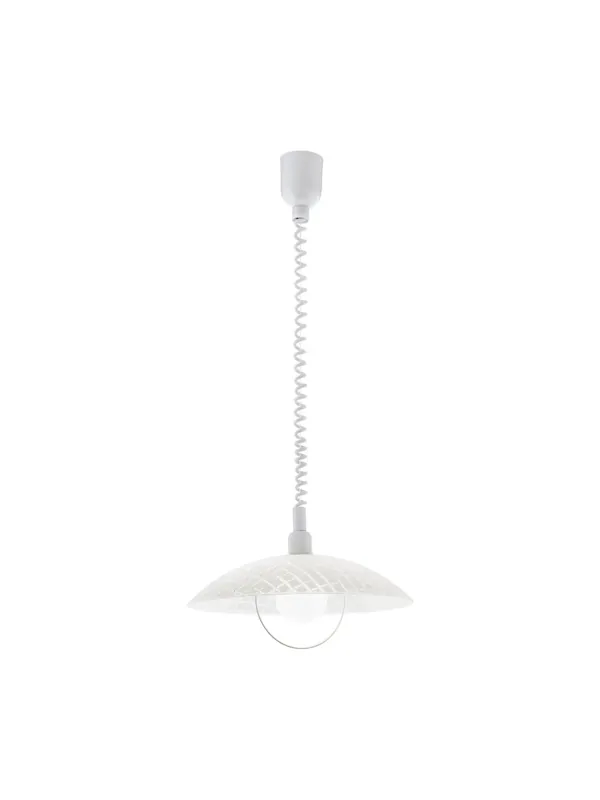 Lampadario moderno bianco 1 luce GL0825 Compra Adesso