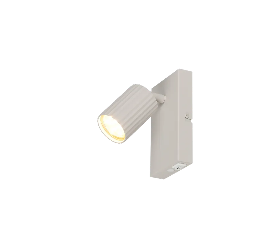 Pagamento Sicuro Faretto orientabile metallo grigio caldo 15cm Trio Lighting 867770176