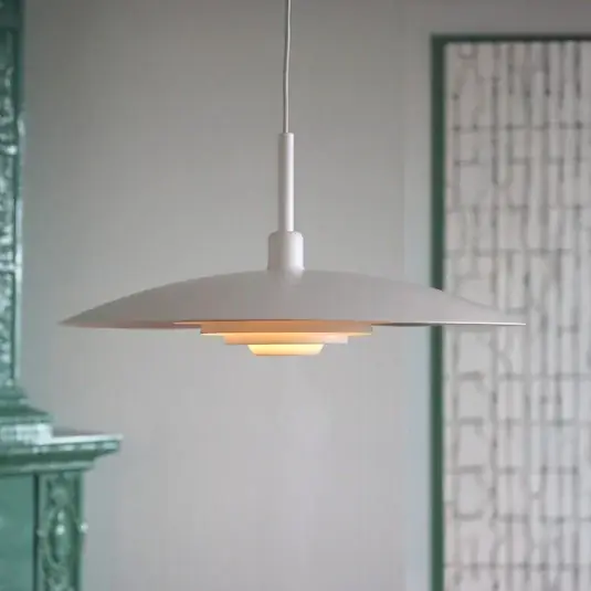 Lampada a sospensione Markslöjd Piny, bianca, Ø 57 cm, metallo, E27 Prezzo Di Fabbrica