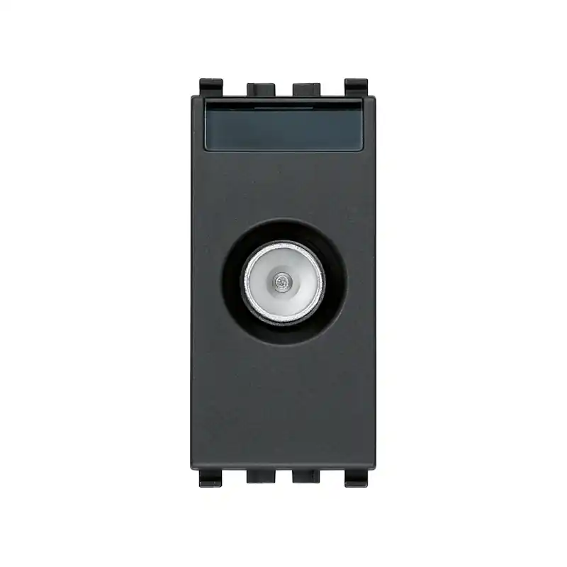 vimar 20300.10 PRESA TV-RD-SAT PASSANTE GRIGIO antracite Prezzo Di Fabbrica