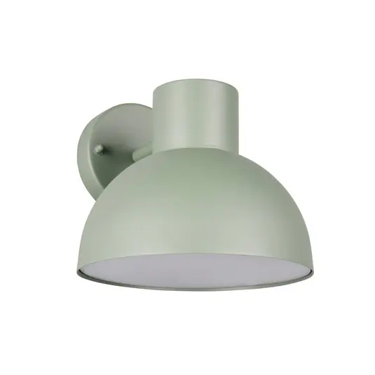 Direttamente Dal Produttore Applique da esterno Elbe, verde, alluminio pressofuso, E27